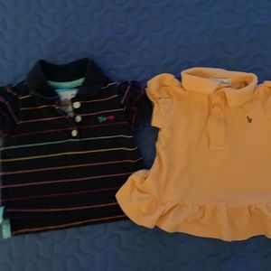 Infant girls polo shirts